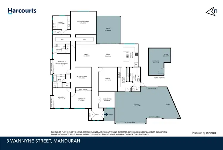 Floorplan of Homely house listing, 3 Wannyne Street, Mandurah WA 6210