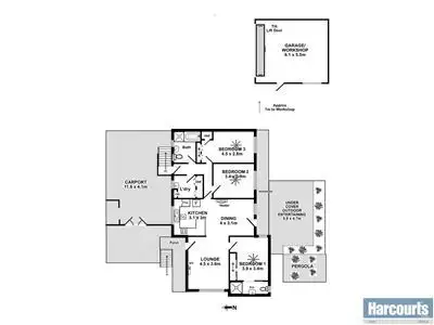 Floorplan of Homely house listing, 25 Hub Drive, Aberfoyle Park SA 5159