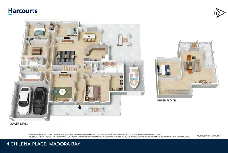 Floorplan of Homely house listing, 4 Chilena Place, Madora Bay WA 6210