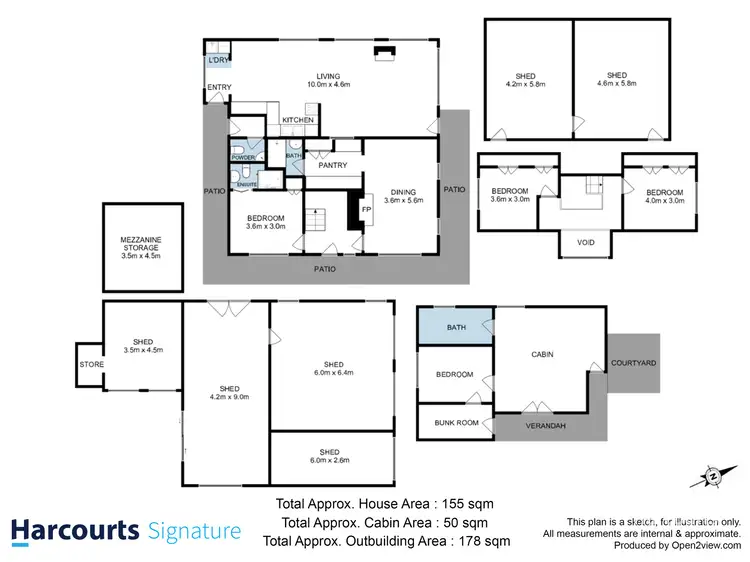 Floorplan of Homely house listing, 520 Lower Swamp Road, Lachlan TAS 7140