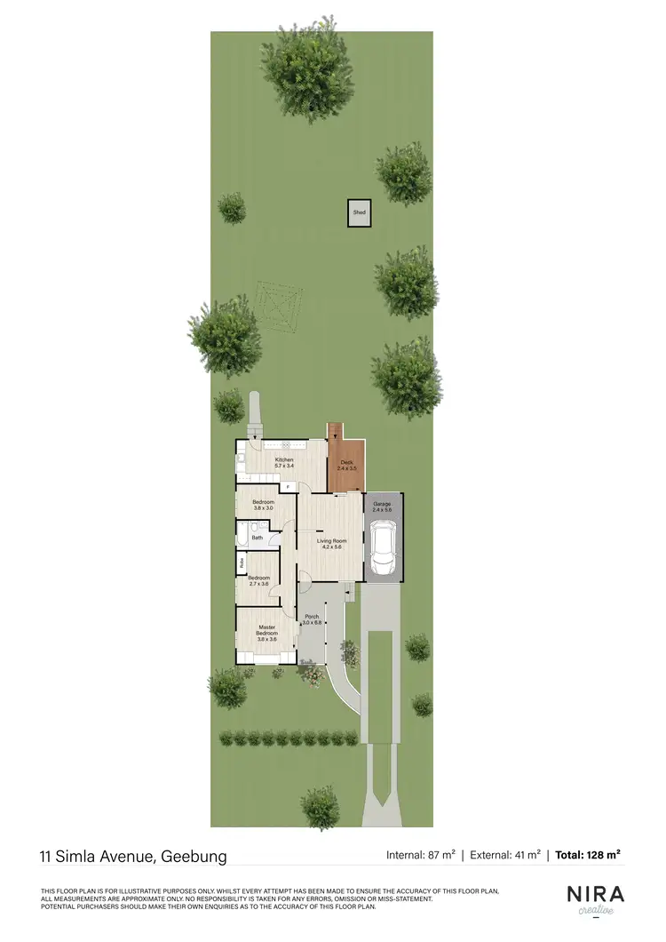 Floorplan of Homely house listing, 11 Simla Avenue, Geebung QLD 4034