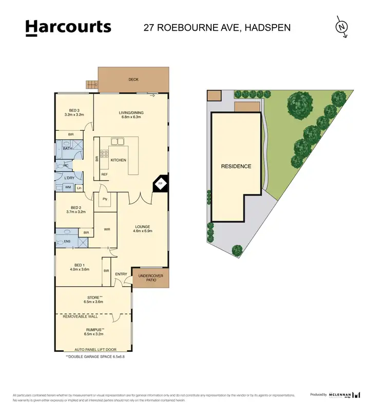 Floorplan of Homely house listing, 27 Roebourne Avenue, Hadspen TAS 7290