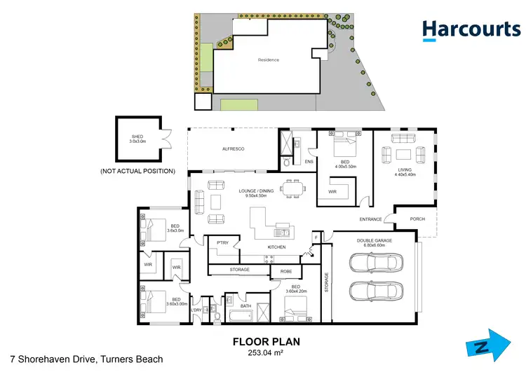 Floorplan of Homely house listing, 7 Shorehaven Drive, Turners Beach TAS 7315