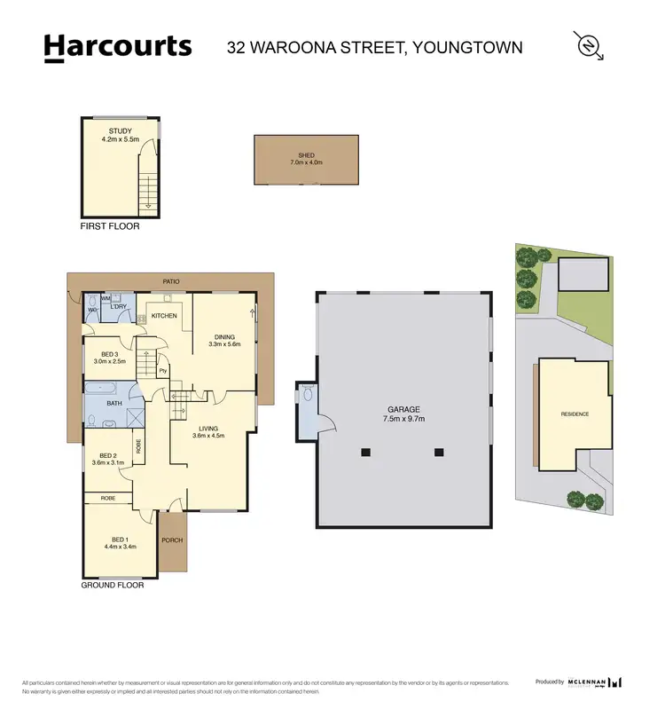 Floorplan of Homely house listing, 32 Waroona Street, Youngtown TAS 7249