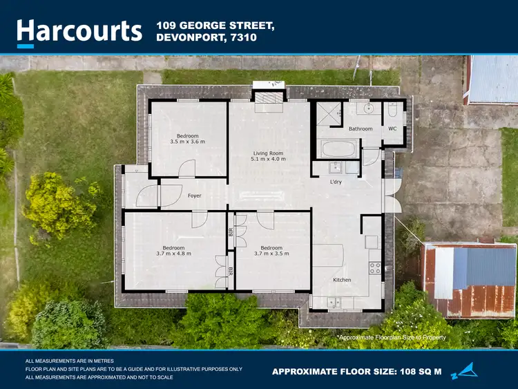 Floorplan of Homely house listing, 109 George Street, Devonport TAS 7310