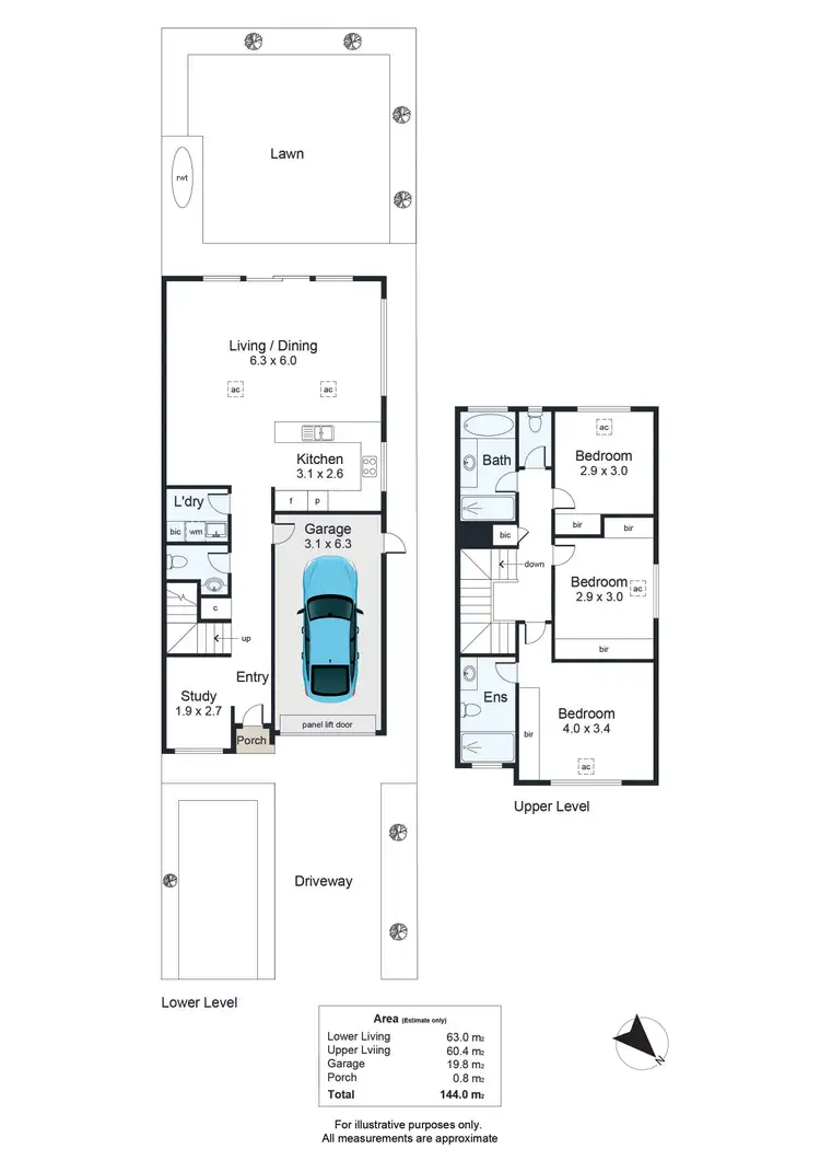 Floorplan of Homely house listing, 10 Oliphant Avenue, Oaklands Park SA 5046