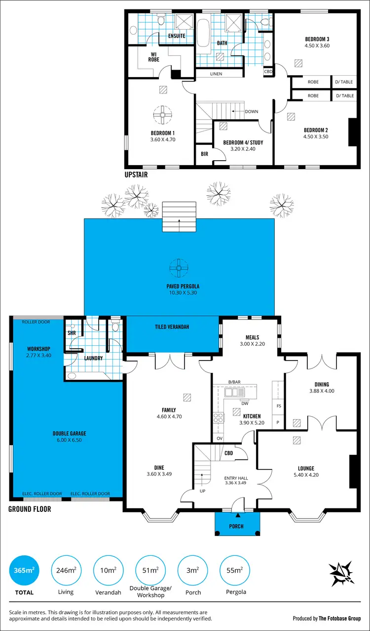 Floorplan of Homely house listing, 5 Skylark Close, Flagstaff Hill SA 5159