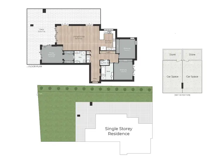 Floorplan of Homely apartment listing, 6/8A Spinnaker Drive, Sandstone Point QLD 4511