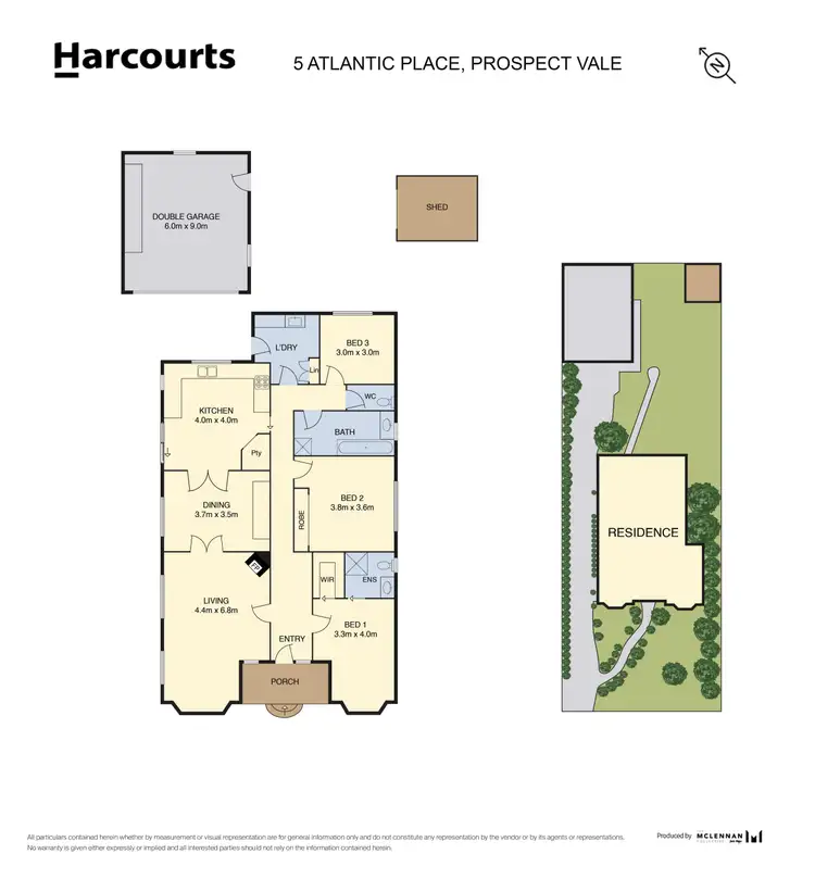 Floorplan of Homely house listing, 5 Atlantic Place, Prospect Vale TAS 7250