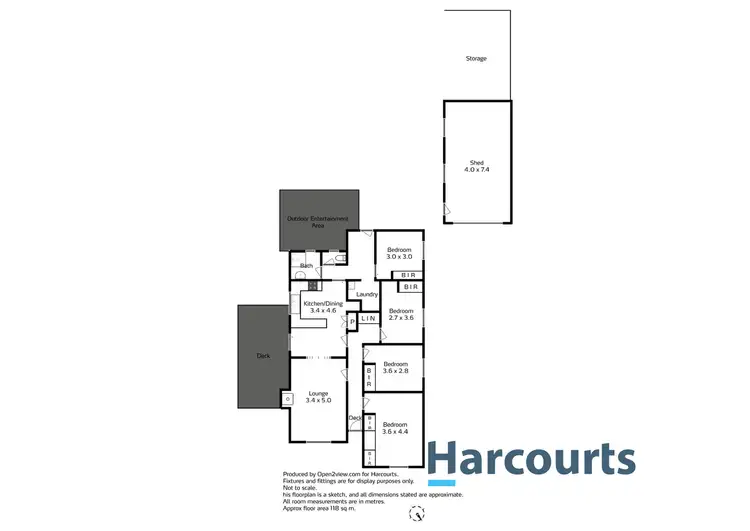 Floorplan of Homely house listing, 5 Ashwater Crescent, Penguin TAS 7316