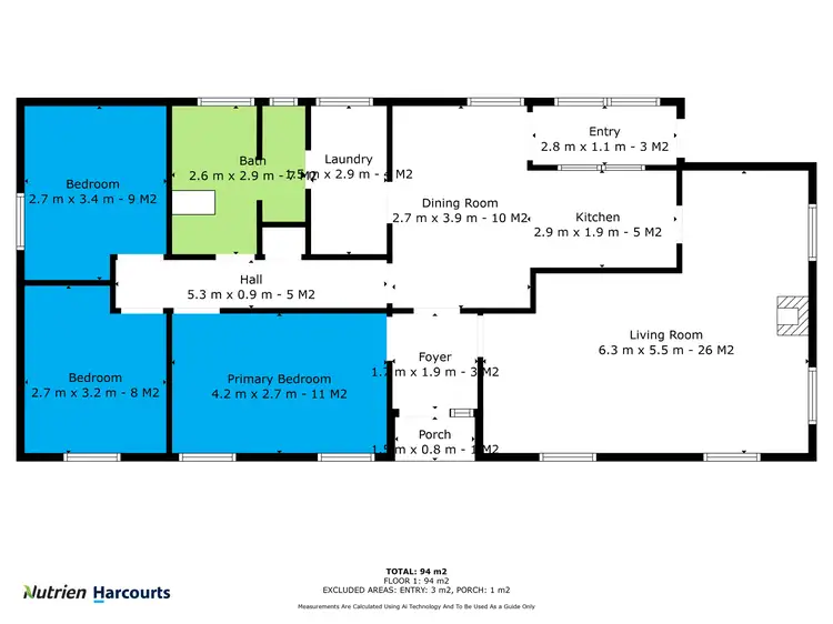 Floorplan of Homely house listing, 12 Walpole Court, Yarram VIC 3971