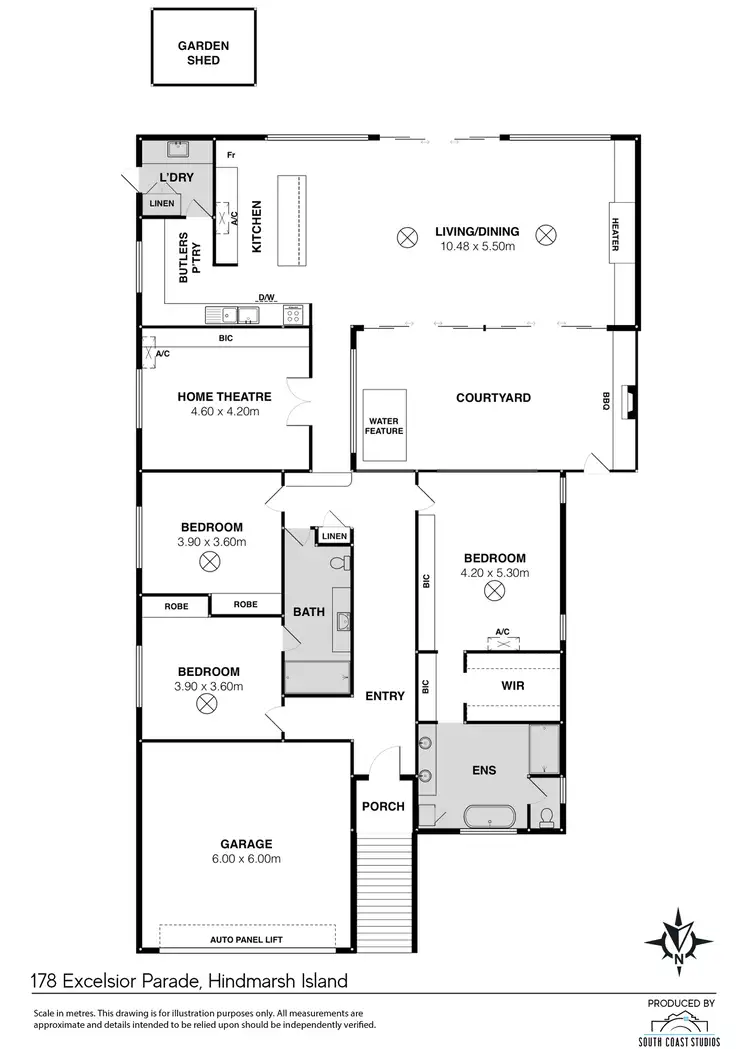 Floorplan of Homely house listing, 178 Excelsior Parade, Hindmarsh Island SA 5214