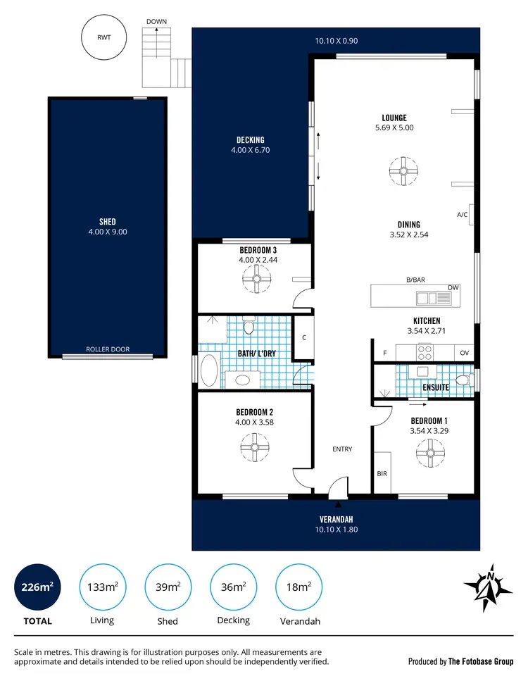 Floorplan of Homely house listing, 24 Seagull Avenue, Chiton SA 5211