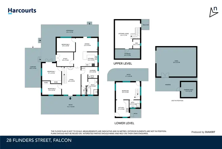 Floorplan of Homely house listing, 28 Flinders Street, Falcon WA 6210