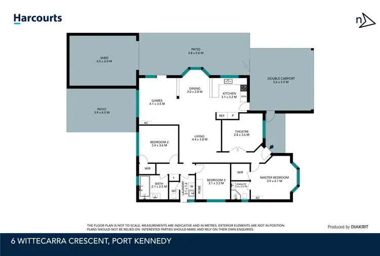 Floorplan of Homely house listing, 6 Wittecarra Crescent, Port Kennedy WA 6172