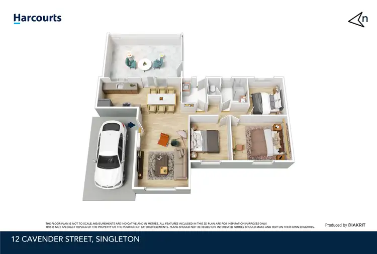 Floorplan of Homely house listing, 12 Cavender Street, Singleton WA 6175