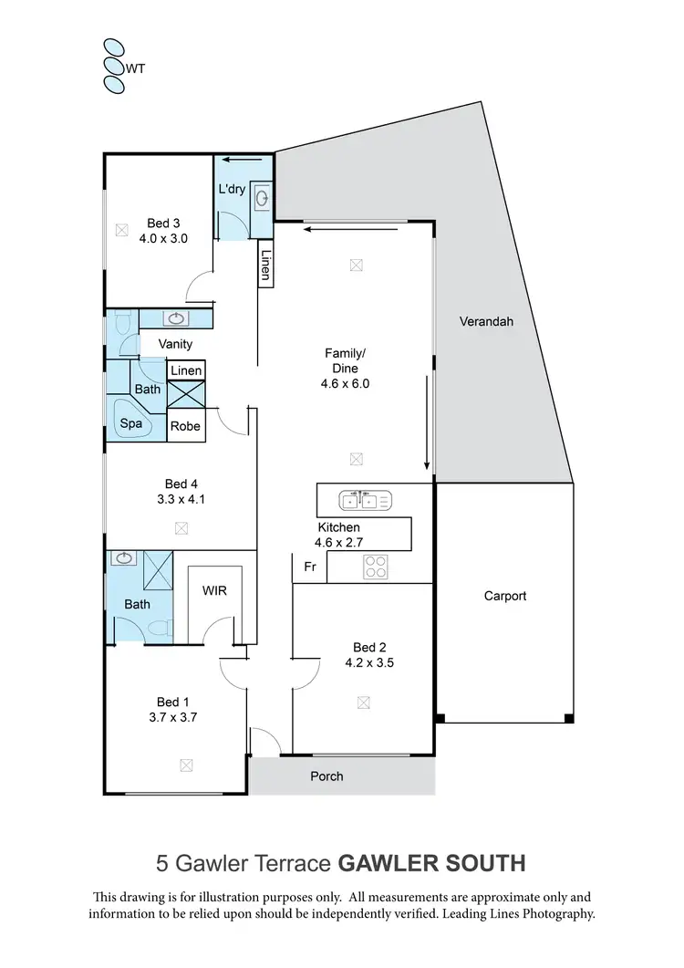 Floorplan of Homely house listing, 5 Gawler Terrace, Gawler South SA 5118