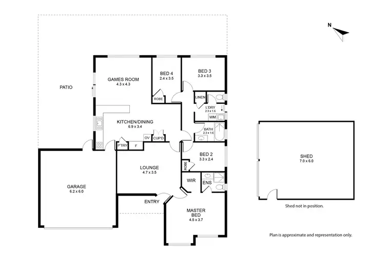 Floorplan of Homely house listing, 89 Wowra Drive, Gingin WA 6503