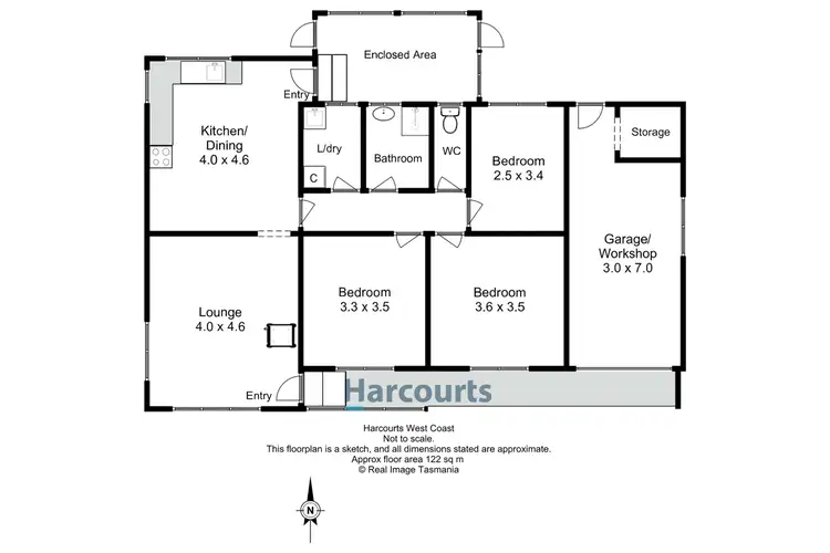 Floorplan of Homely house listing, 8 Wilson Street, Zeehan TAS 7469