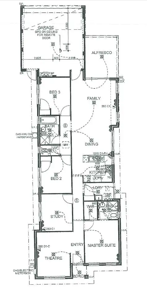 Floorplan of Homely house listing, 38 Benson Loop, Alkimos WA 6038