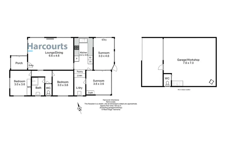 Floorplan of Homely house listing, 33A Risby Street, Ulverstone TAS 7315