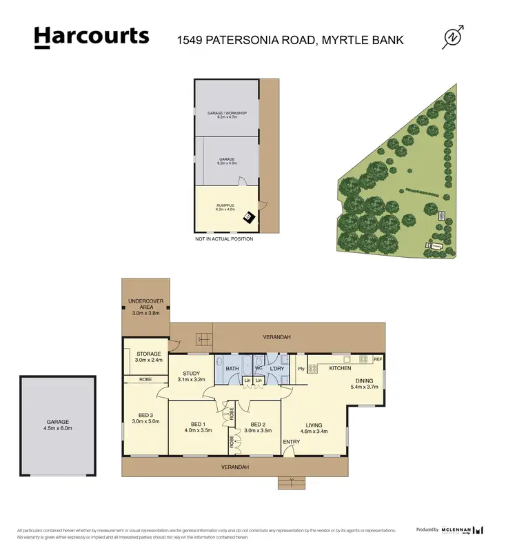Floorplan of Homely house listing, 1549 Patersonia Road, Myrtle Bank TAS 7259