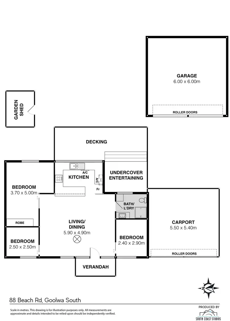 Floorplan of Homely house listing, 88 Beach Road, Goolwa South SA 5214