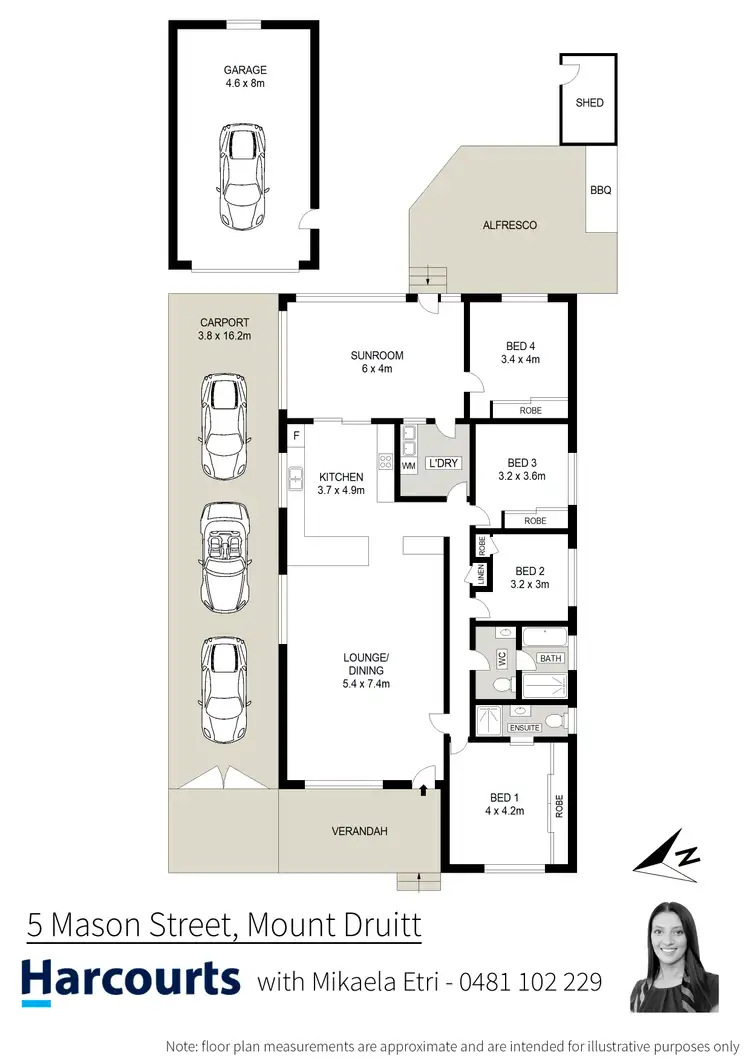 Floorplan of Homely house listing, 5 Mason Street, Mount Druitt NSW 2770