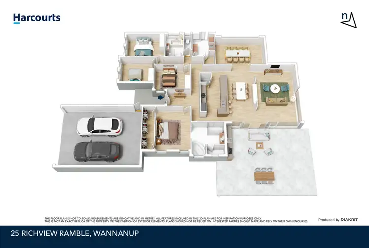 Floorplan of Homely house listing, 25 Richview Ramble, Wannanup WA 6210