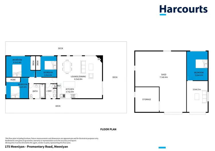 Floorplan of Homely house listing, 175 Meeniyan-Promontory Road, Meeniyan VIC 3956