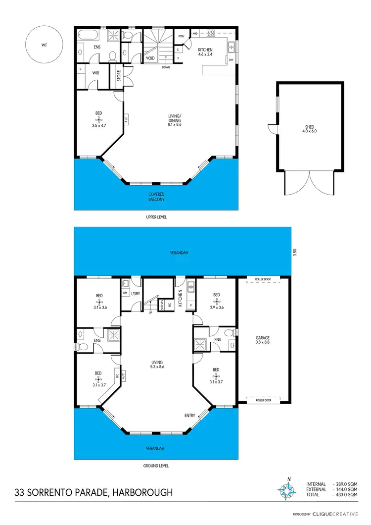 Floorplan of Homely house listing, 33 Sorrento Parade, Hayborough SA 5211