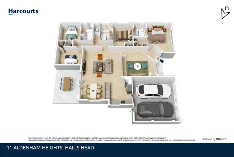 Floorplan of Homely house listing, 11 Aldenham Heights, Halls Head WA 6210