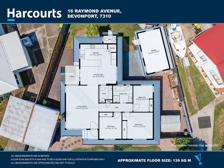 Floorplan of Homely house listing, 16 Raymond Avenue, Devonport TAS 7310
