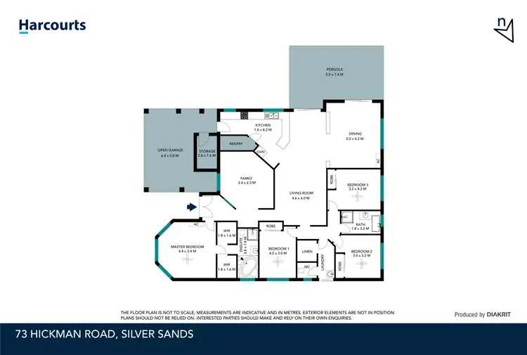 Floorplan of Homely house listing, 73 Hickman Road, Silver Sands WA 6210