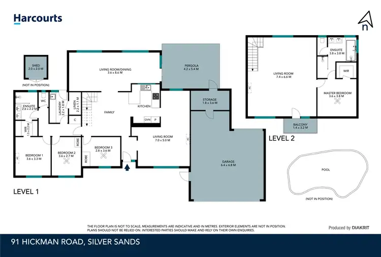 Floorplan of Homely house listing, 91 Hickman Road, Silver Sands WA 6210