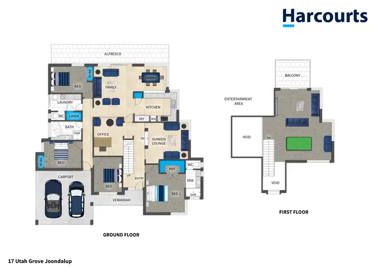 Floorplan of Homely house listing, 17 Utah Grove, Joondalup WA 6027