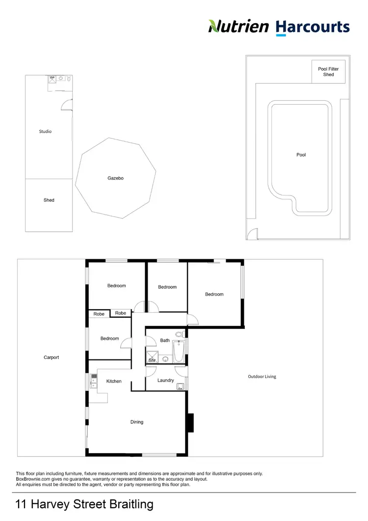Floorplan of Homely house listing, 11 Harvey Street, Braitling NT 870
