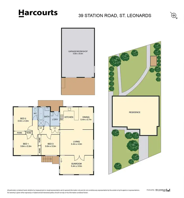 Floorplan of Homely house listing, 39 Station Road, St Leonards TAS 7250