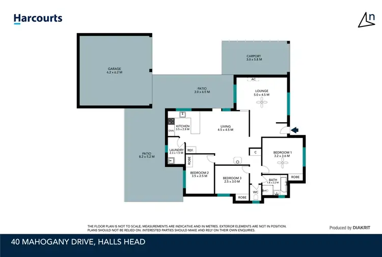 Floorplan of Homely house listing, 40 Mahogany Drive, Halls Head WA 6210