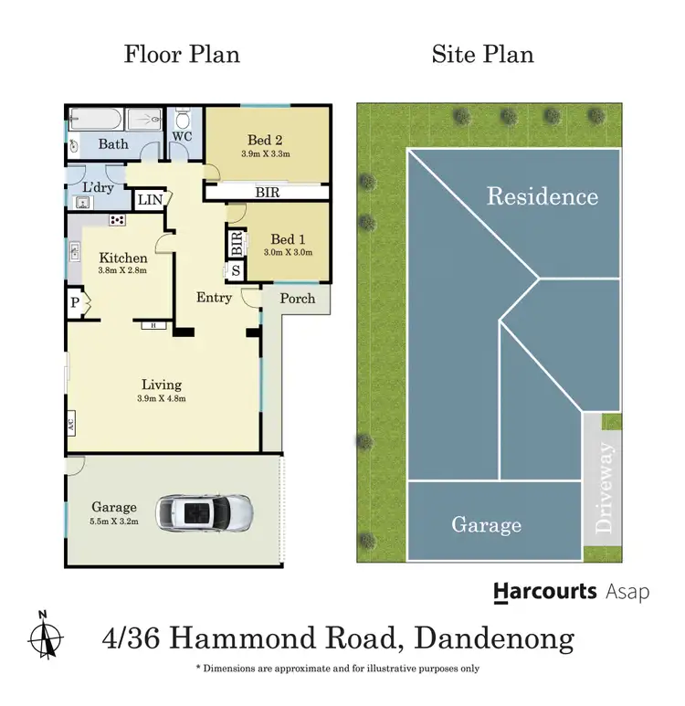 Floorplan of Homely unit listing, 4/36 Hammond Road, Dandenong VIC 3175