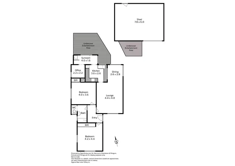 Floorplan of Homely house listing, 11 Stanley Street, Ulverstone TAS 7315