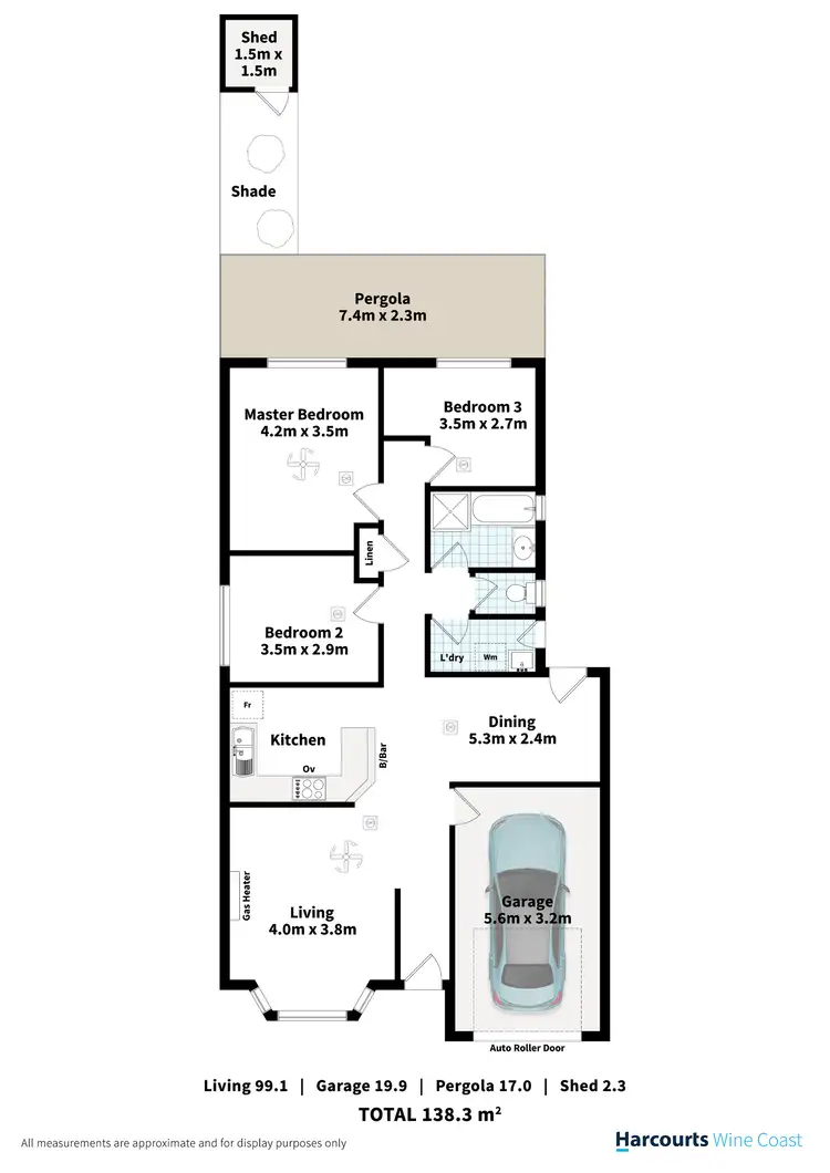Floorplan of Homely unit listing, Unit 3/1-7 Endeavour Drive, Seaford Rise SA 5169