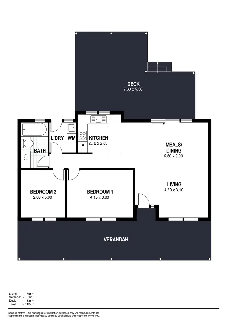 Floorplan of Homely house listing, 11 Fifth Avenue, Chiton SA 5211
