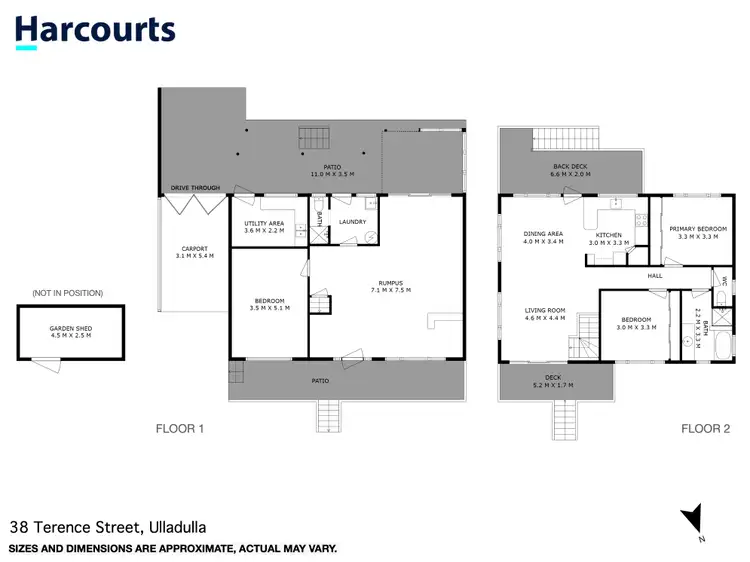 Floorplan of Homely house listing, 38 Terence Street, Ulladulla NSW 2539