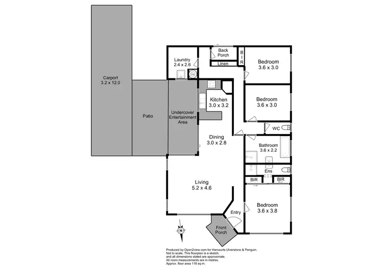 Floorplan of Homely house listing, 63 South Road, West Ulverstone TAS 7315