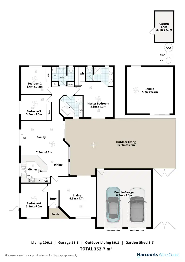 Floorplan of Homely house listing, 81 Caffrey Street, Mclaren Vale SA 5171