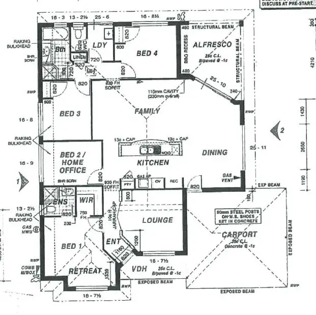 Floorplan of Homely house listing, 61 Seagrove Boulevard, Merriwa WA 6030