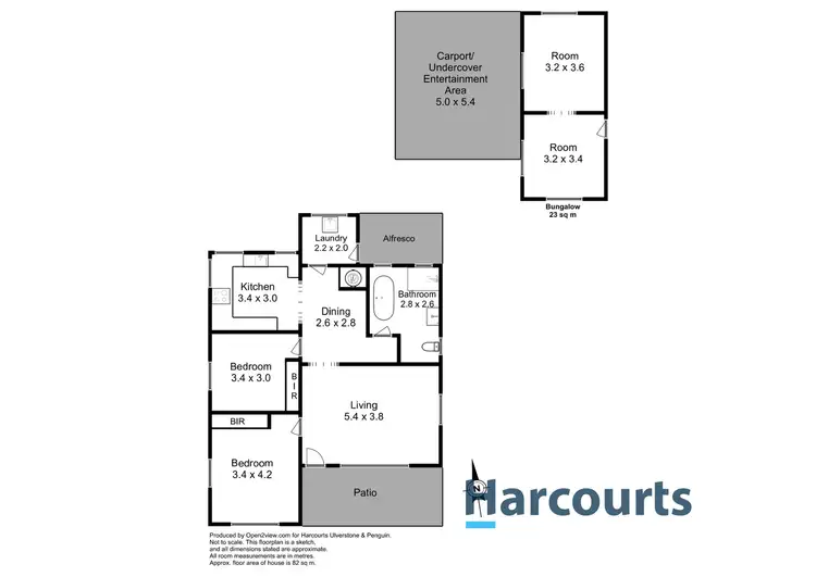 Floorplan of Homely house listing, 132 South Road, West Ulverstone TAS 7315