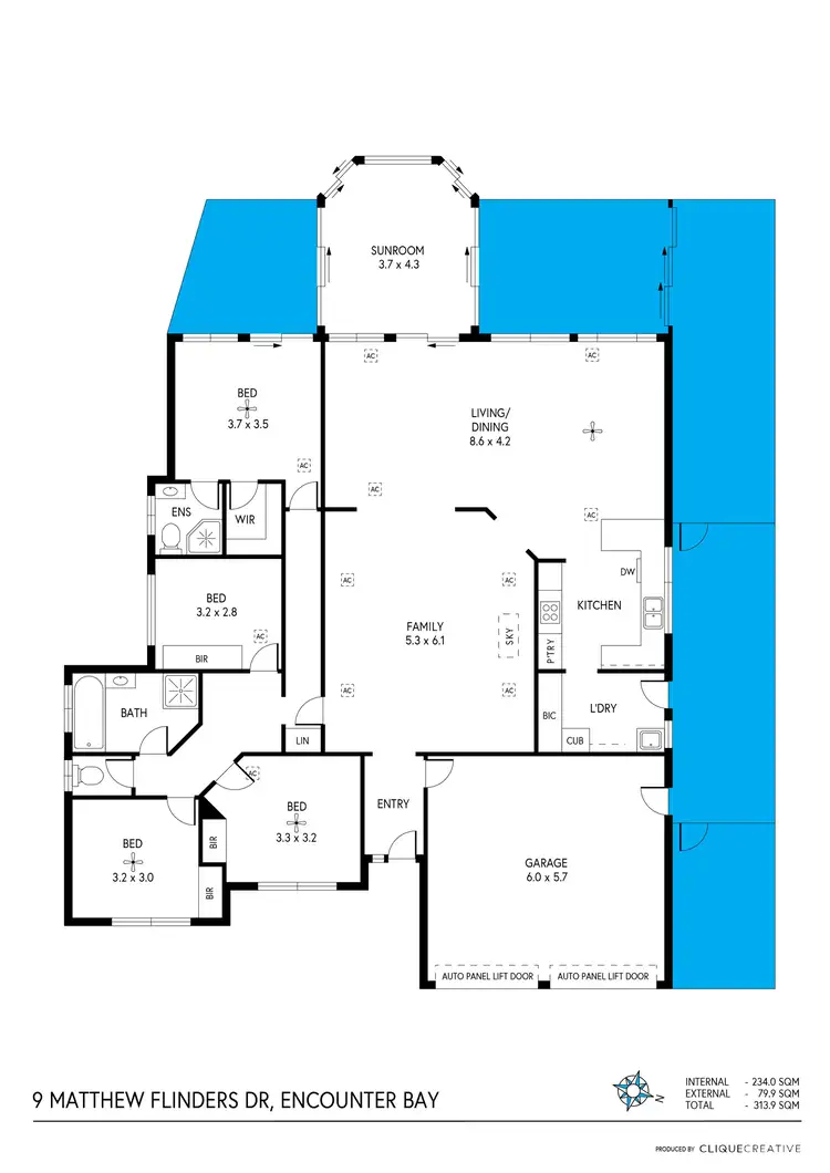 Floorplan of Homely house listing, 9 Matthew Flinders Drive, Encounter Bay SA 5211