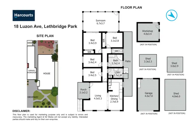 Floorplan of Homely house listing, 18 Luzon Avenue, Lethbridge Park NSW 2770